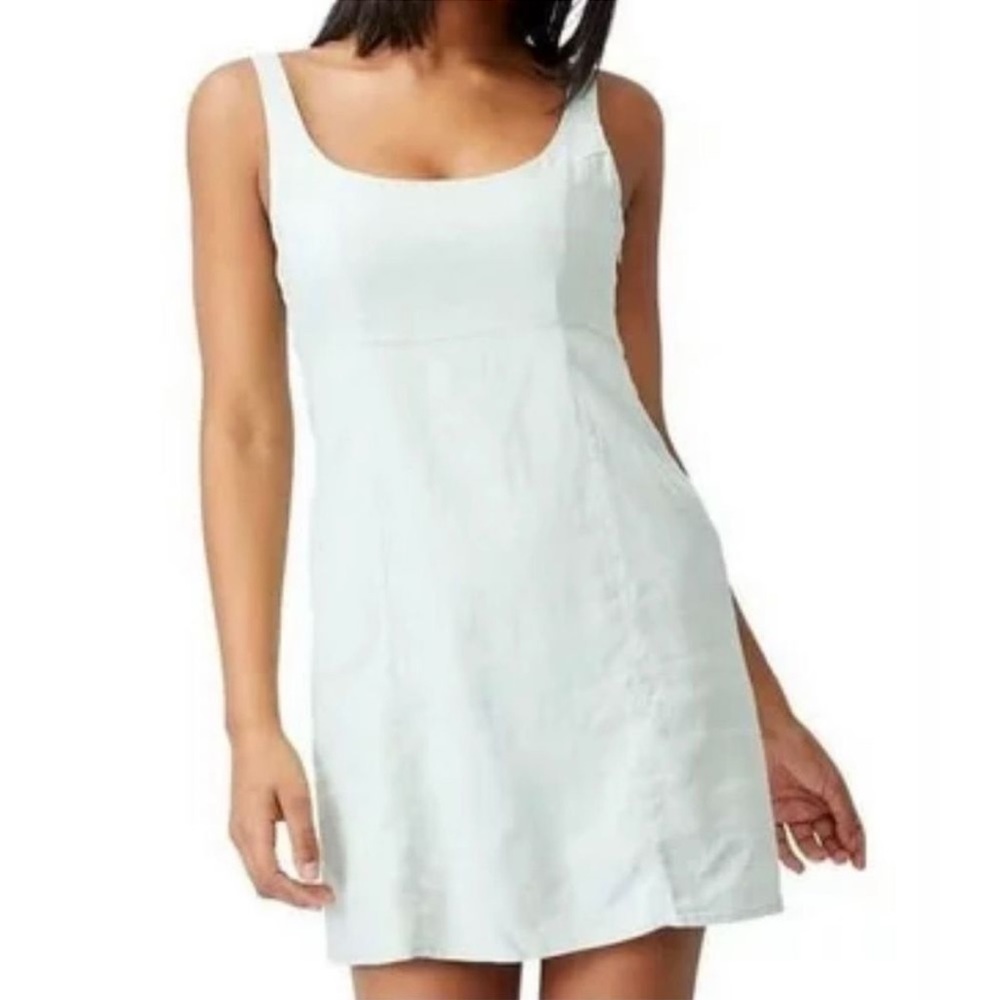 Cotton On size S mint green mini dress size
S tank sheath boxy lined adjustable